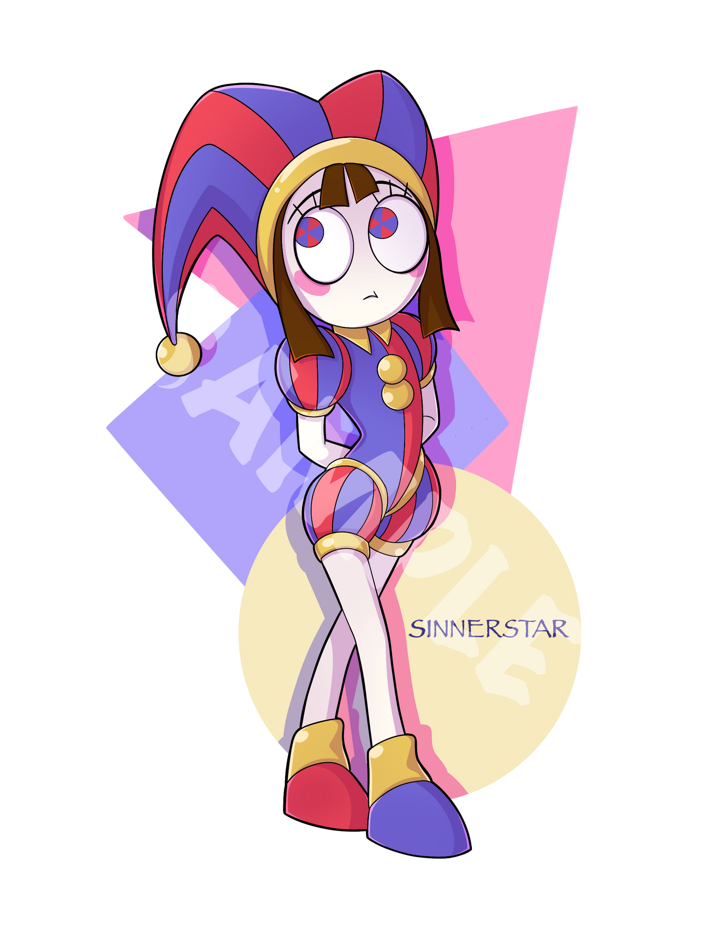 Pomni Keychain- Digital Circus