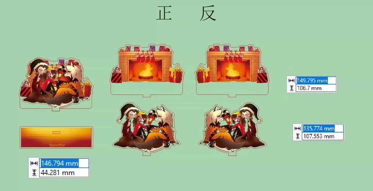 Family Fantasy Standee