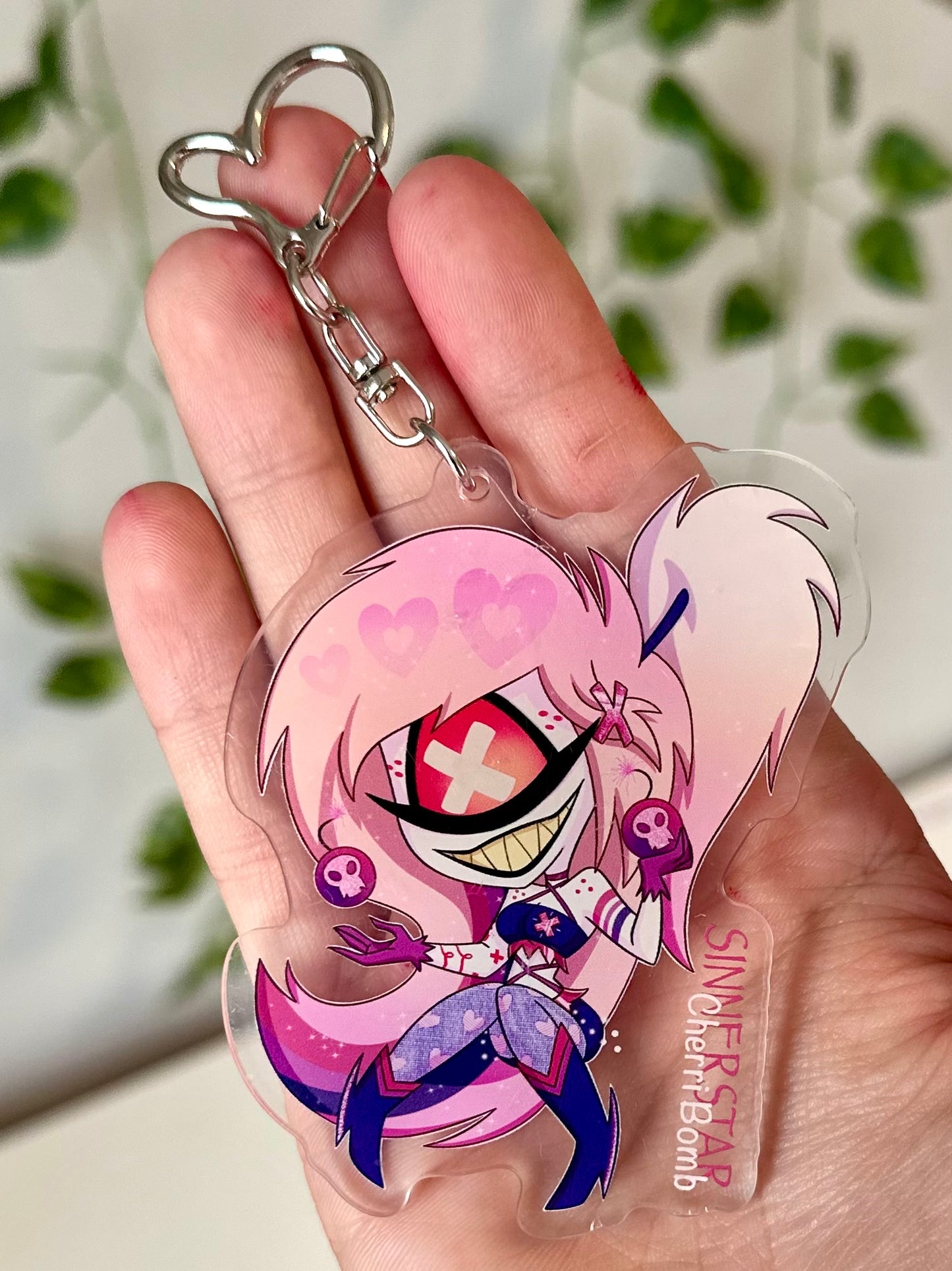 Hazbin Hotel Pride Keychains