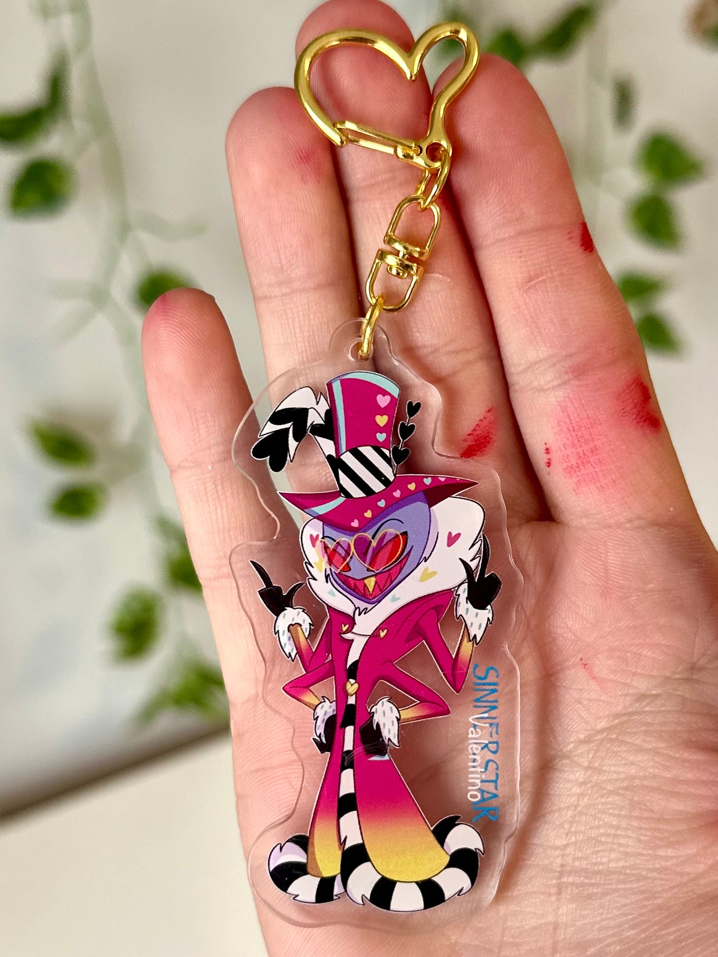 Hazbin Hotel Pride Keychains