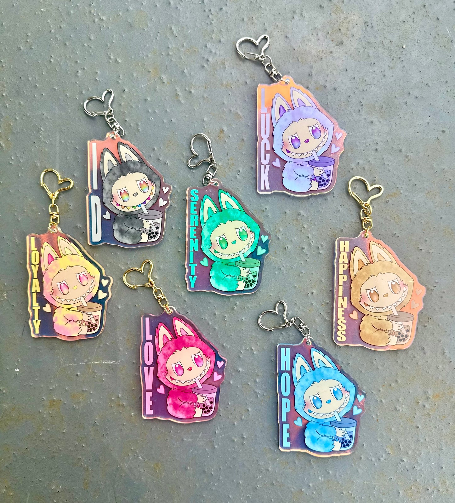 Labubu Keychains