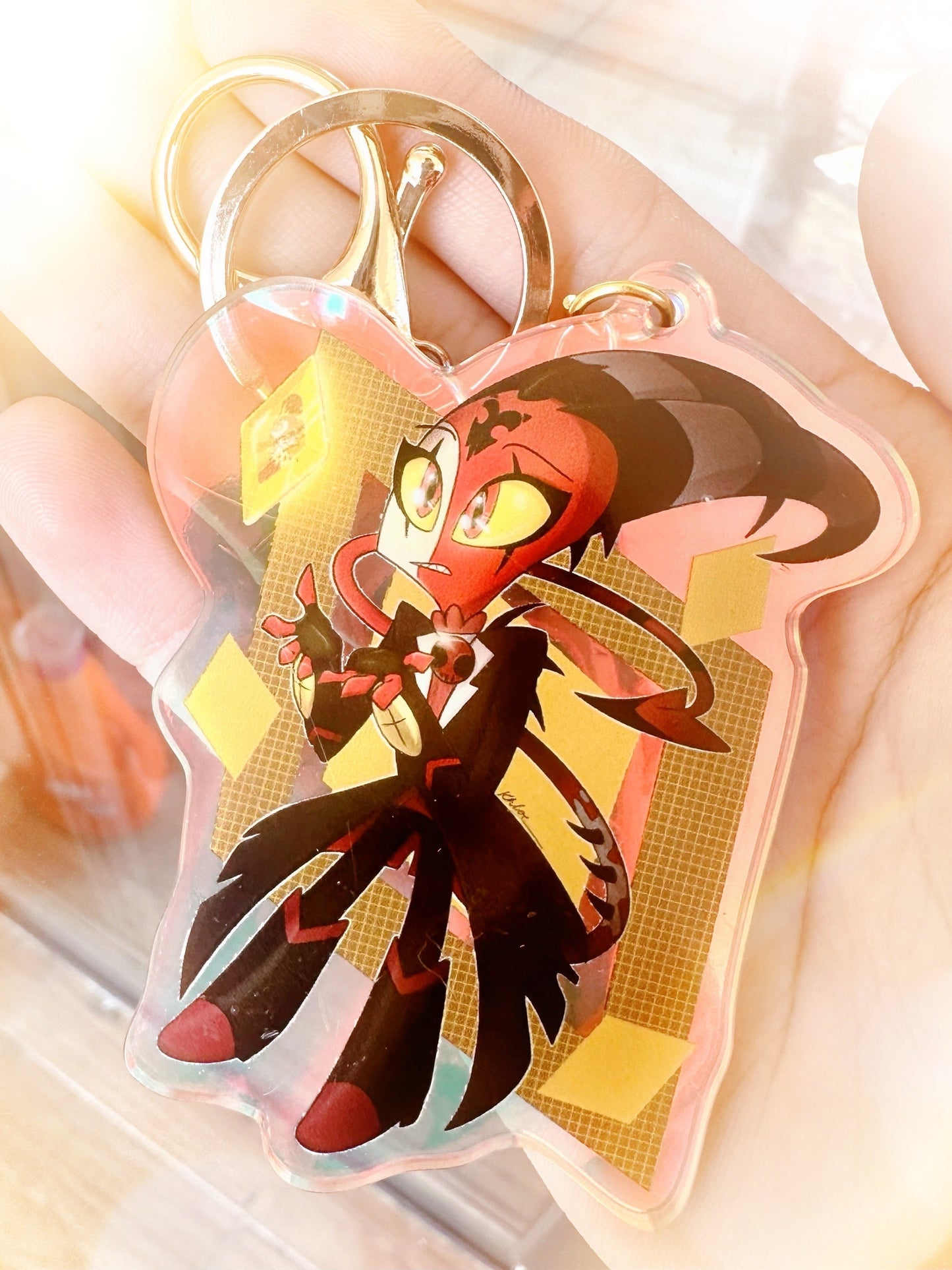 Asmodean Crystal Blitz Keyring