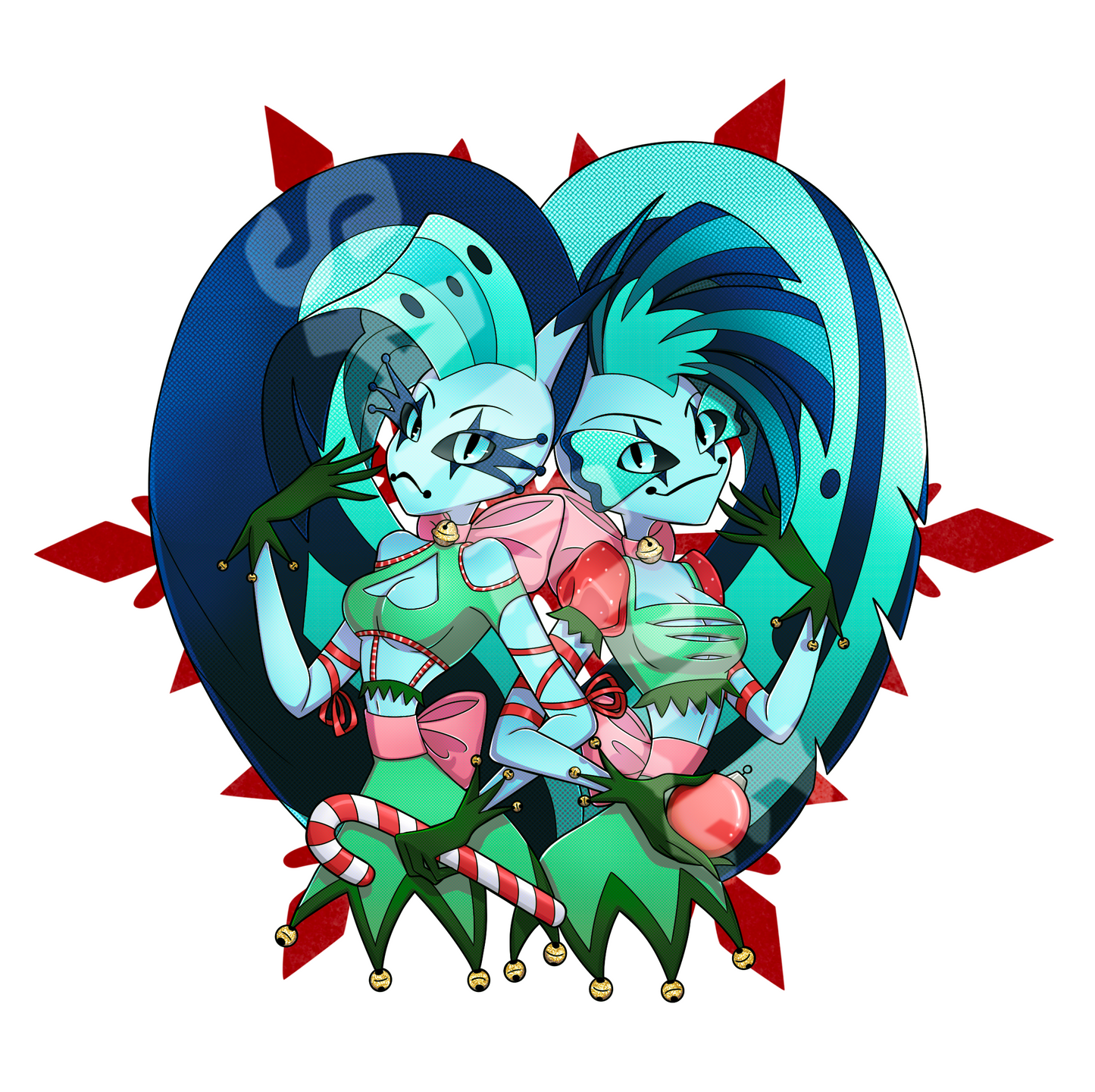 Glitz&Glam Holiday Keychain