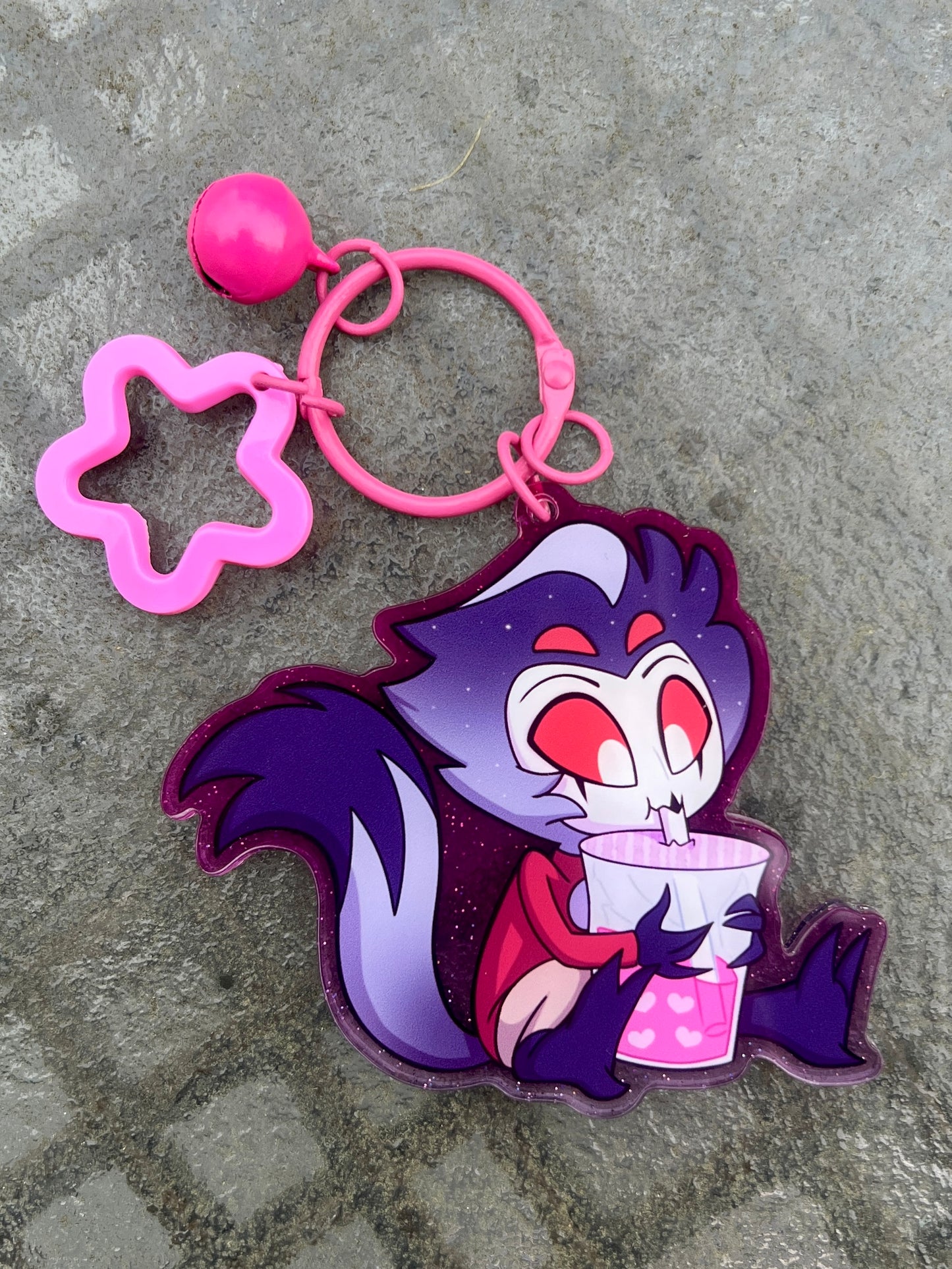 Milk Tea Hellaverse Keychains