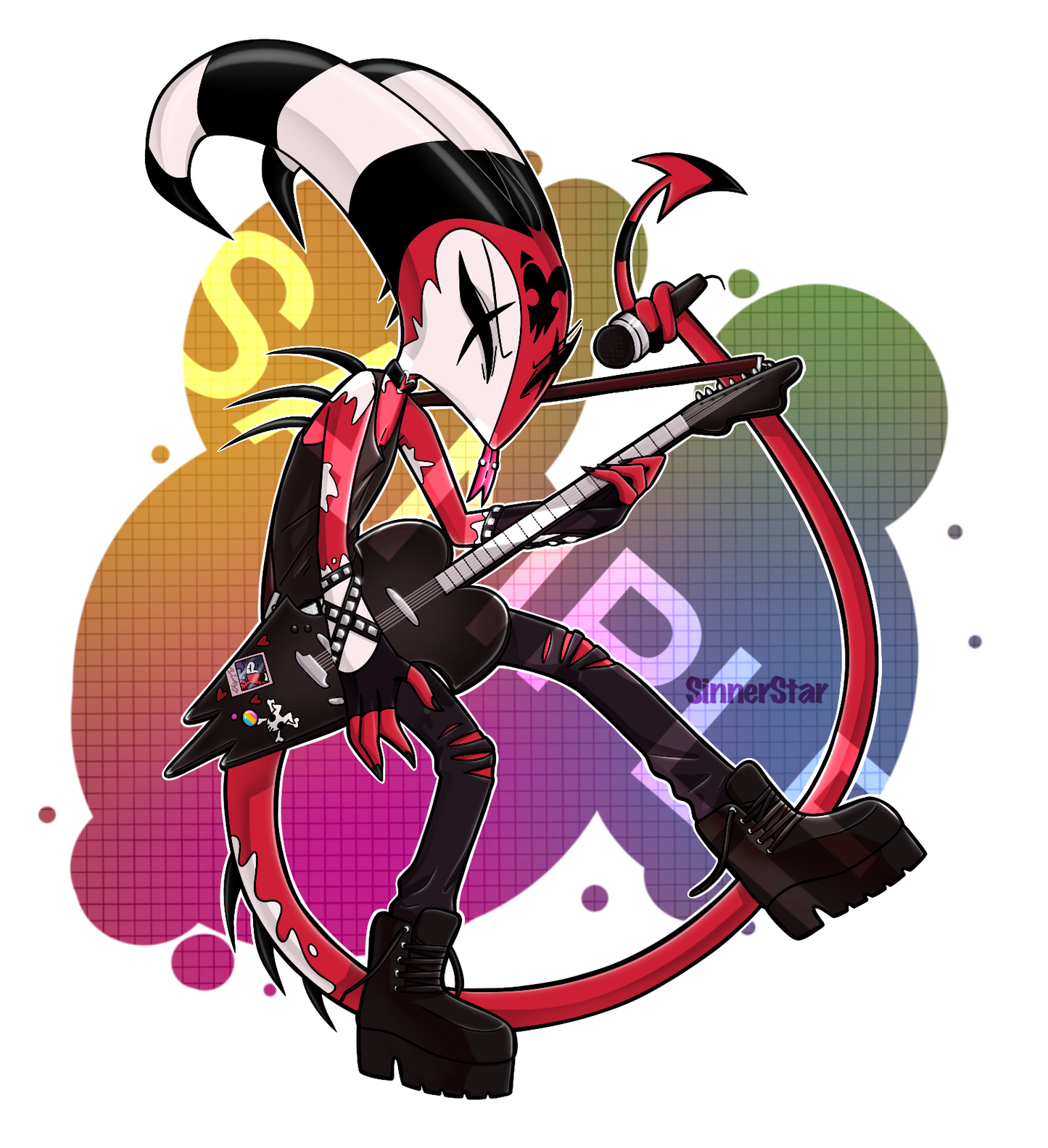 Rock Band AU SE Keyrings