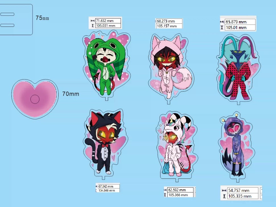 Sleepy Rotating Standee’s