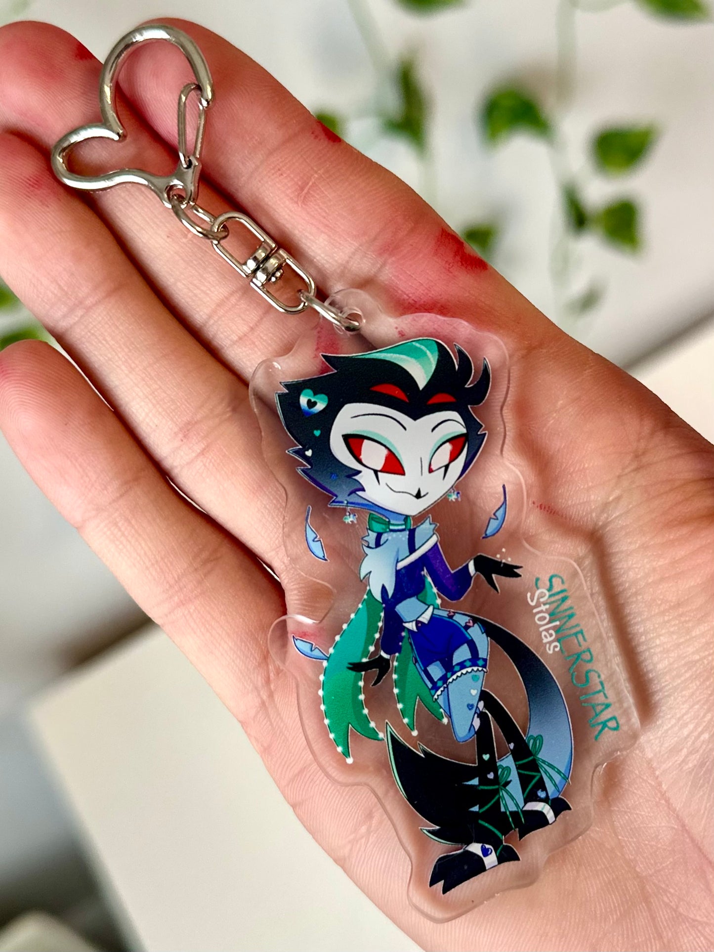 Helluva Boss Pride Keychain