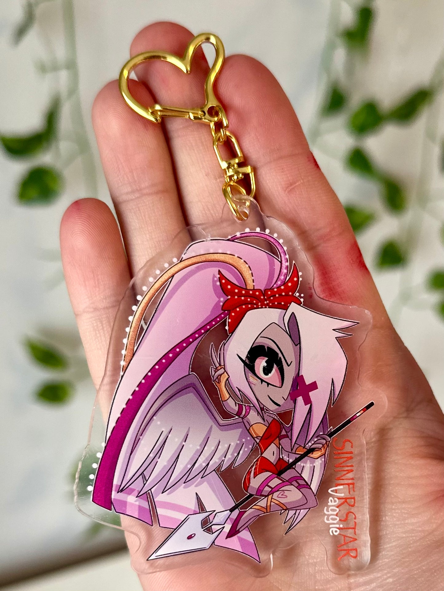 Hazbin Hotel Pride Keychains