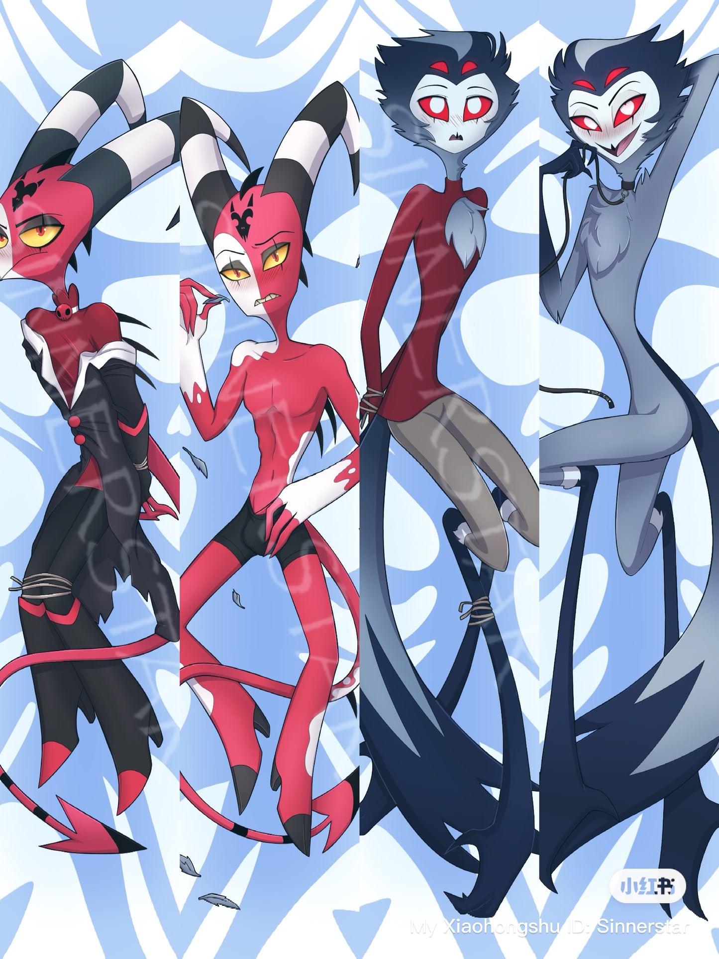 Stolas/Blitzø Dakimakura Pillows