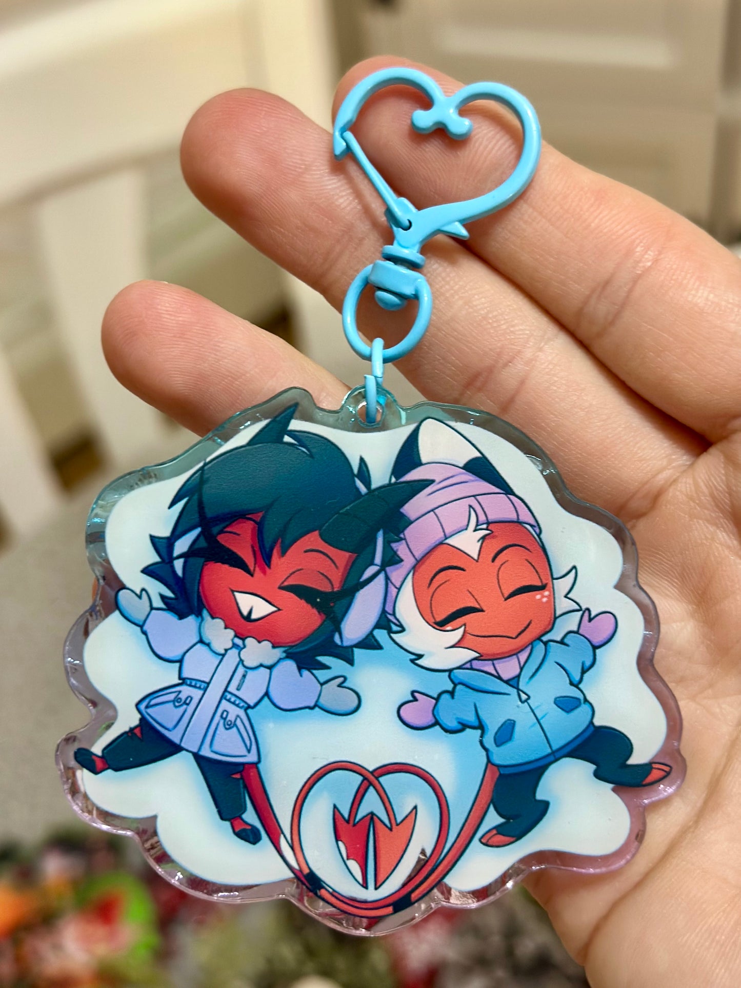 M&M Holiday Keychain