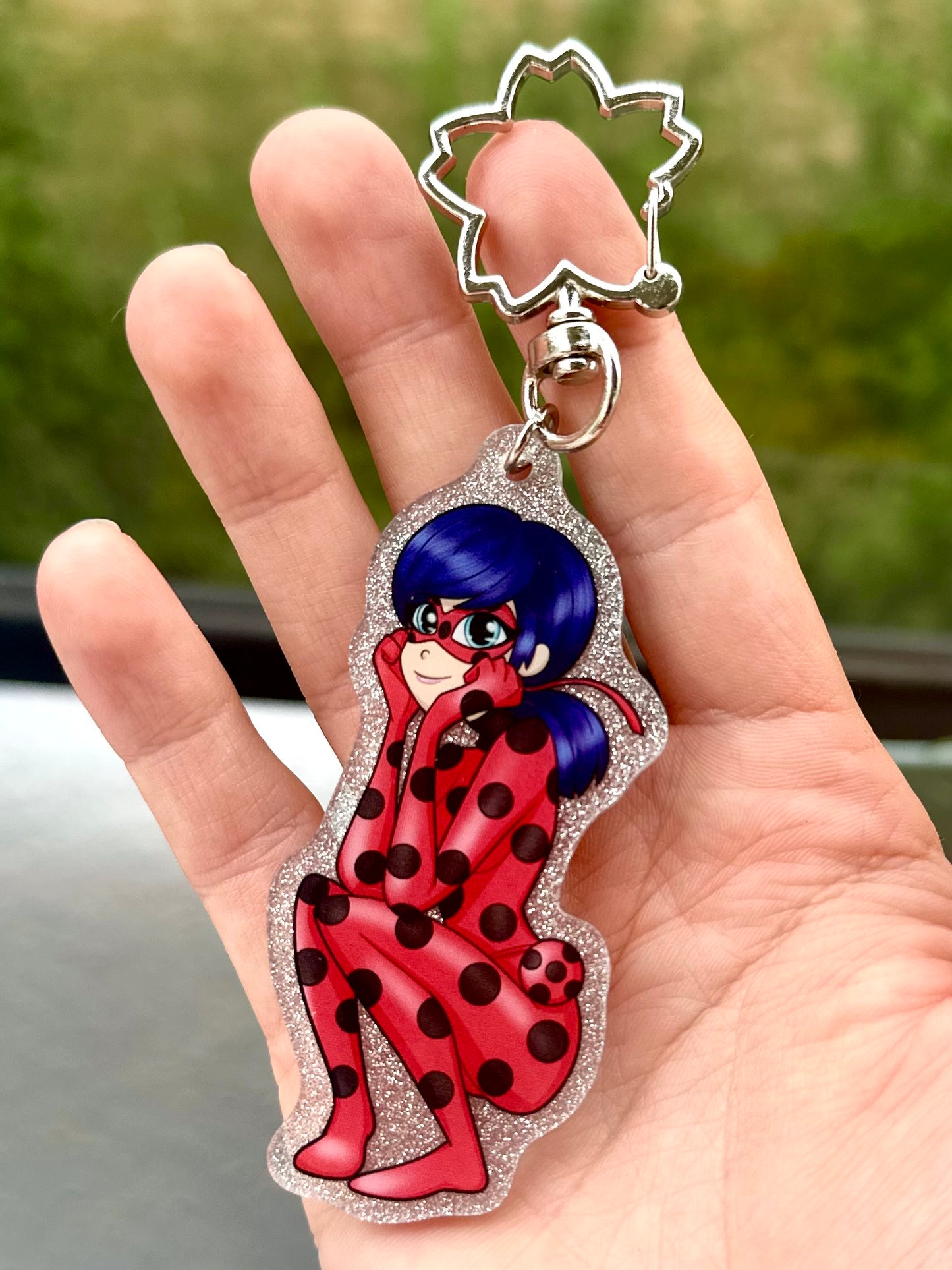 Miraculous Ladybug & Cat Noir Keychains