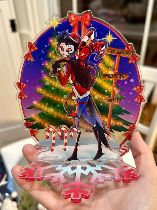 Holiday Stolitz Standee
