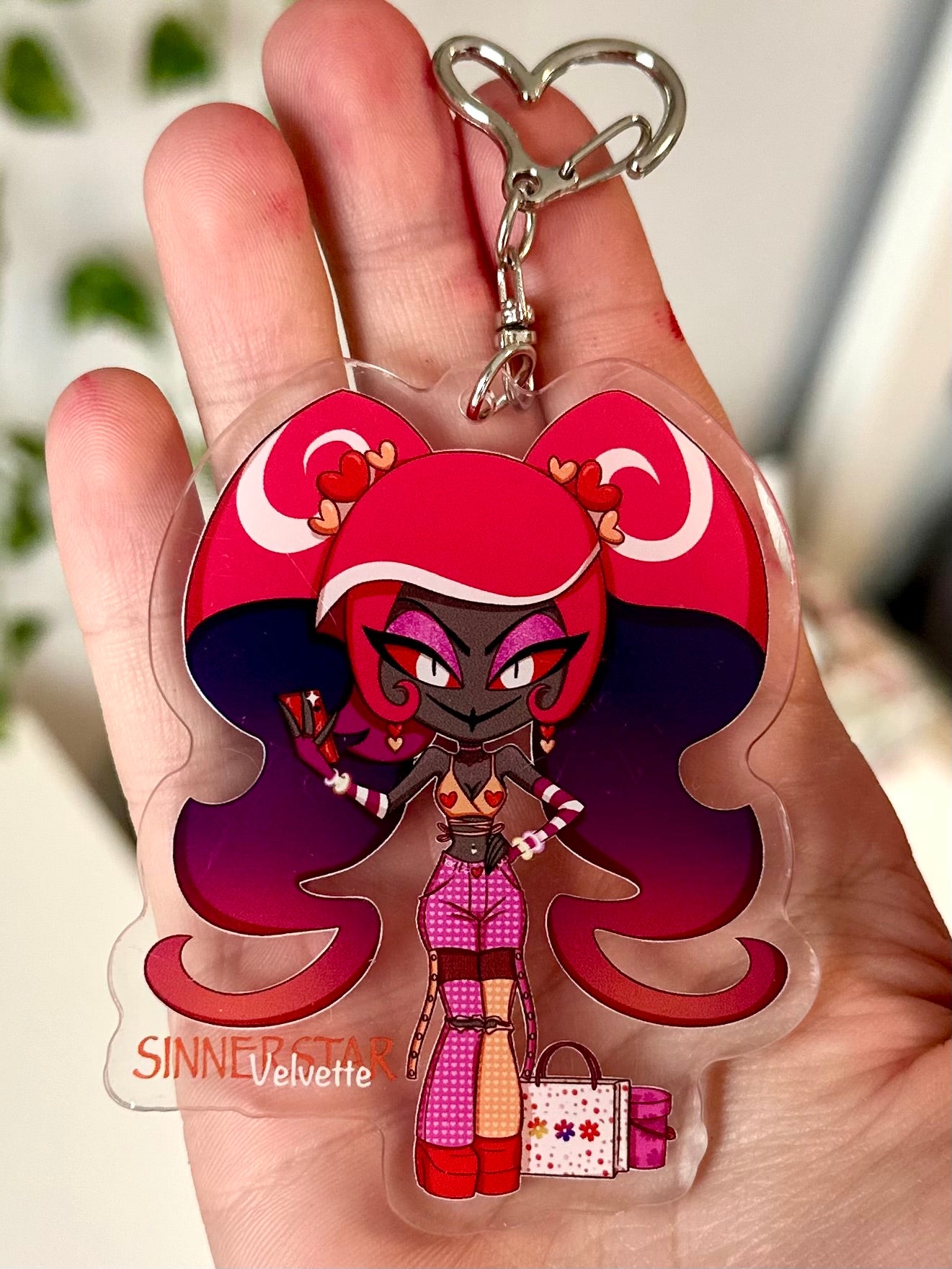 Hazbin Hotel Pride Keychains