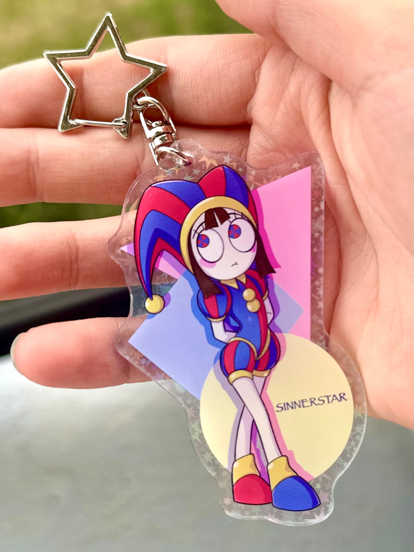Pomni Keychain- Digital Circus