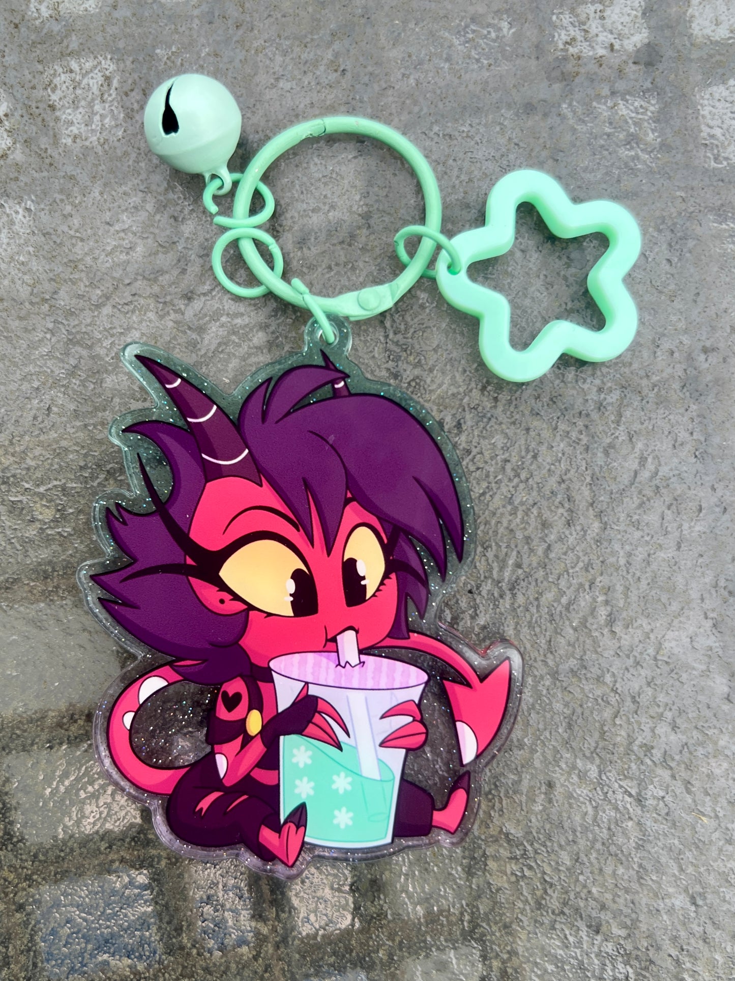 Milk Tea Hellaverse Keychains