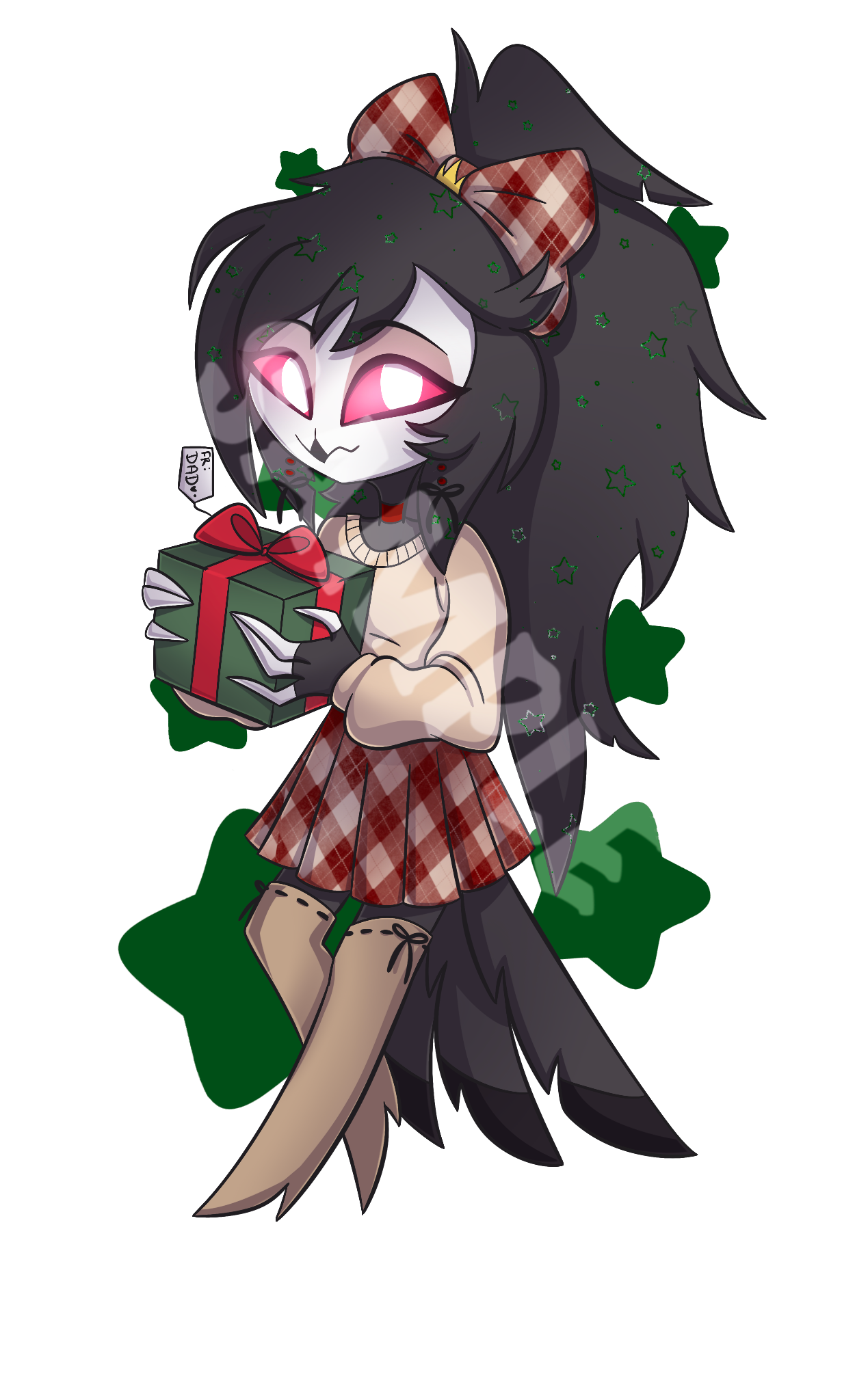 Octavia Holiday Keychain