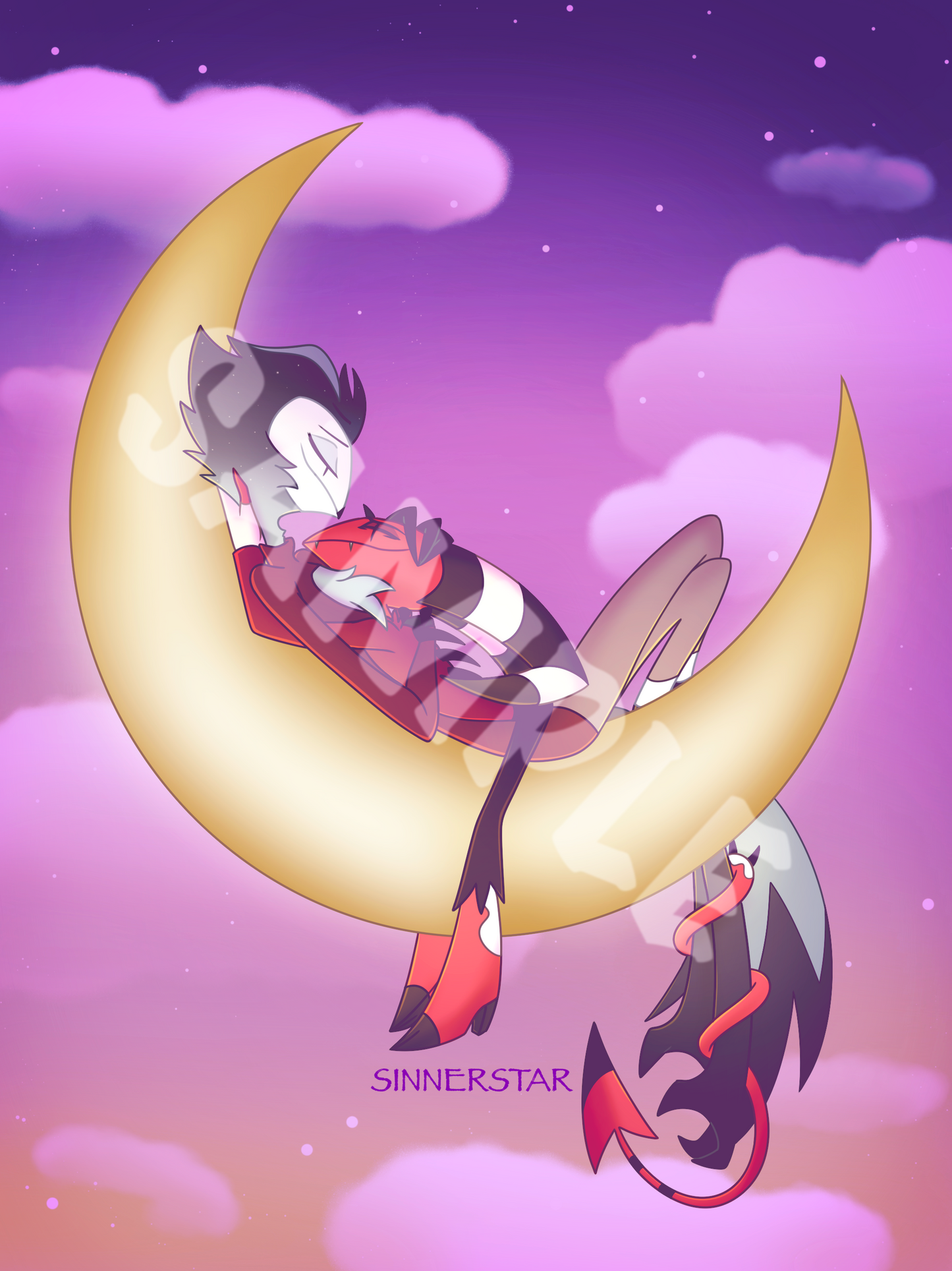 Moon Stolitz Keychain