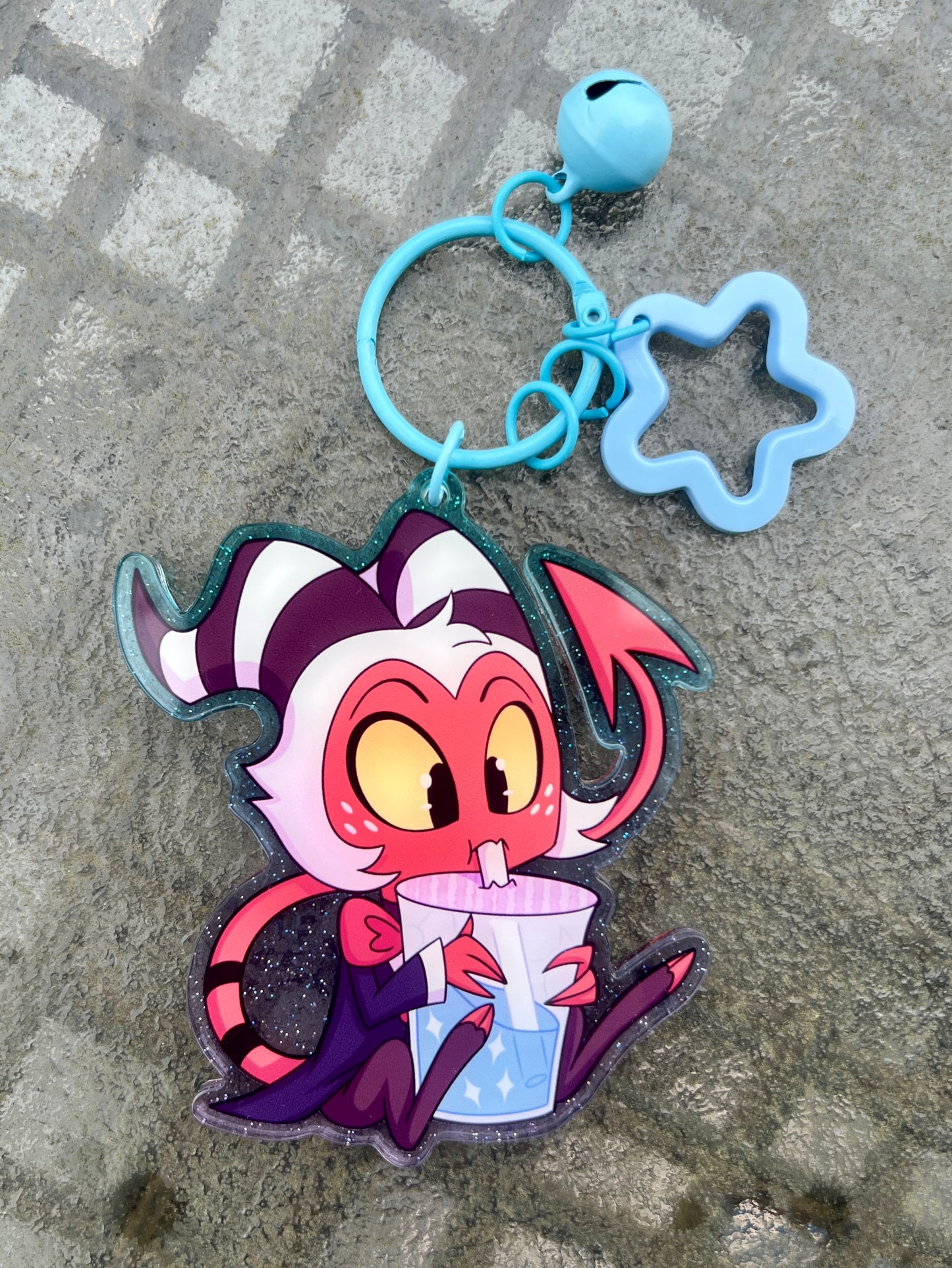 Milk Tea Hellaverse Keychains