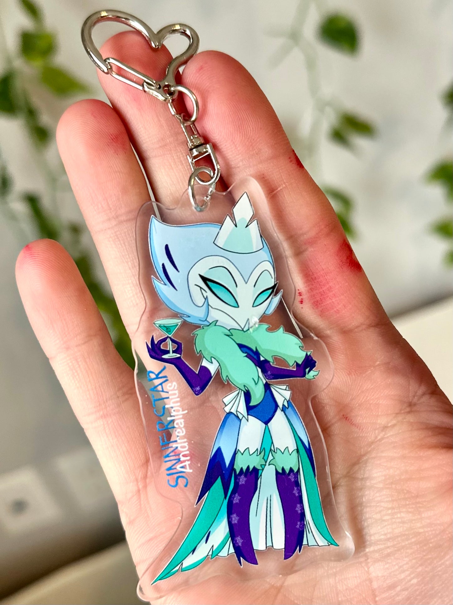 Helluva Boss Pride Keychain