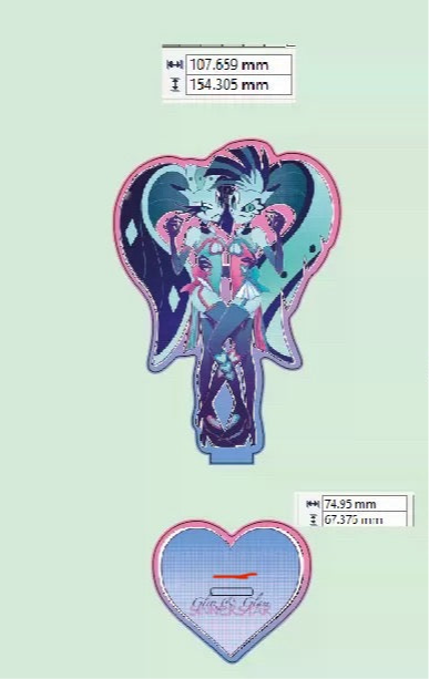 Glitz & Glam 2025 V-Day Standee