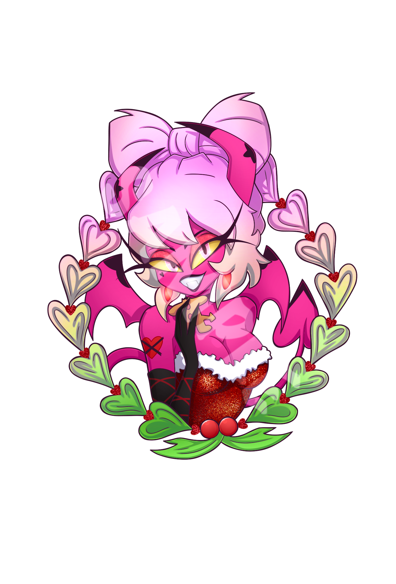 Verosika Holiday Keychain