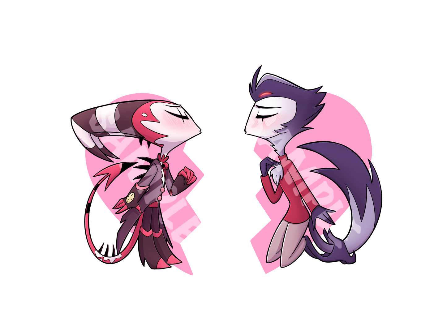 Magnet Heart Stolitz Keychains