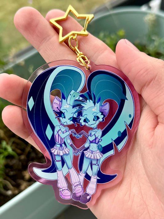 Glitz & Glam Y2K Keychain