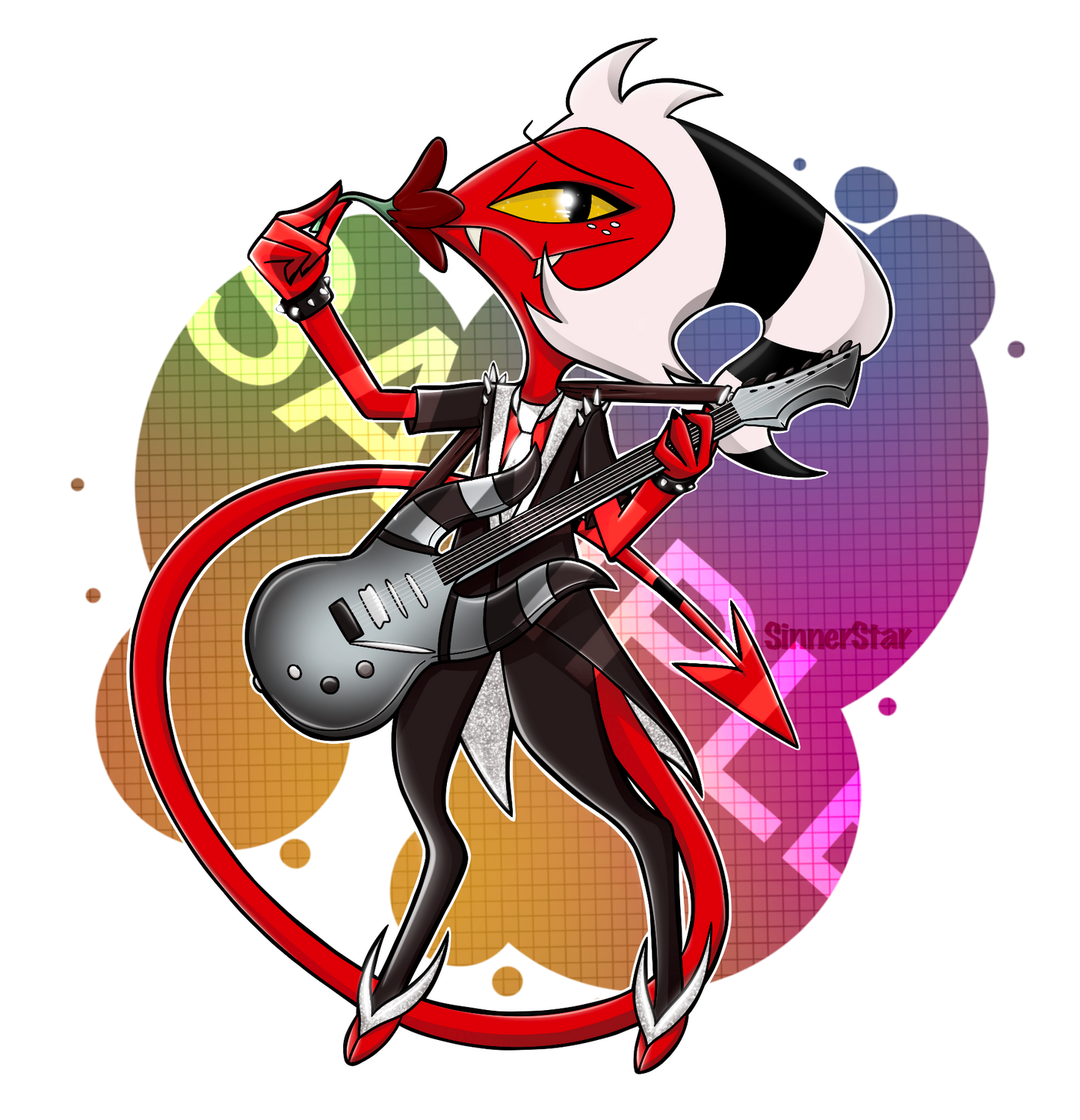 Rock Band AU Keyrings