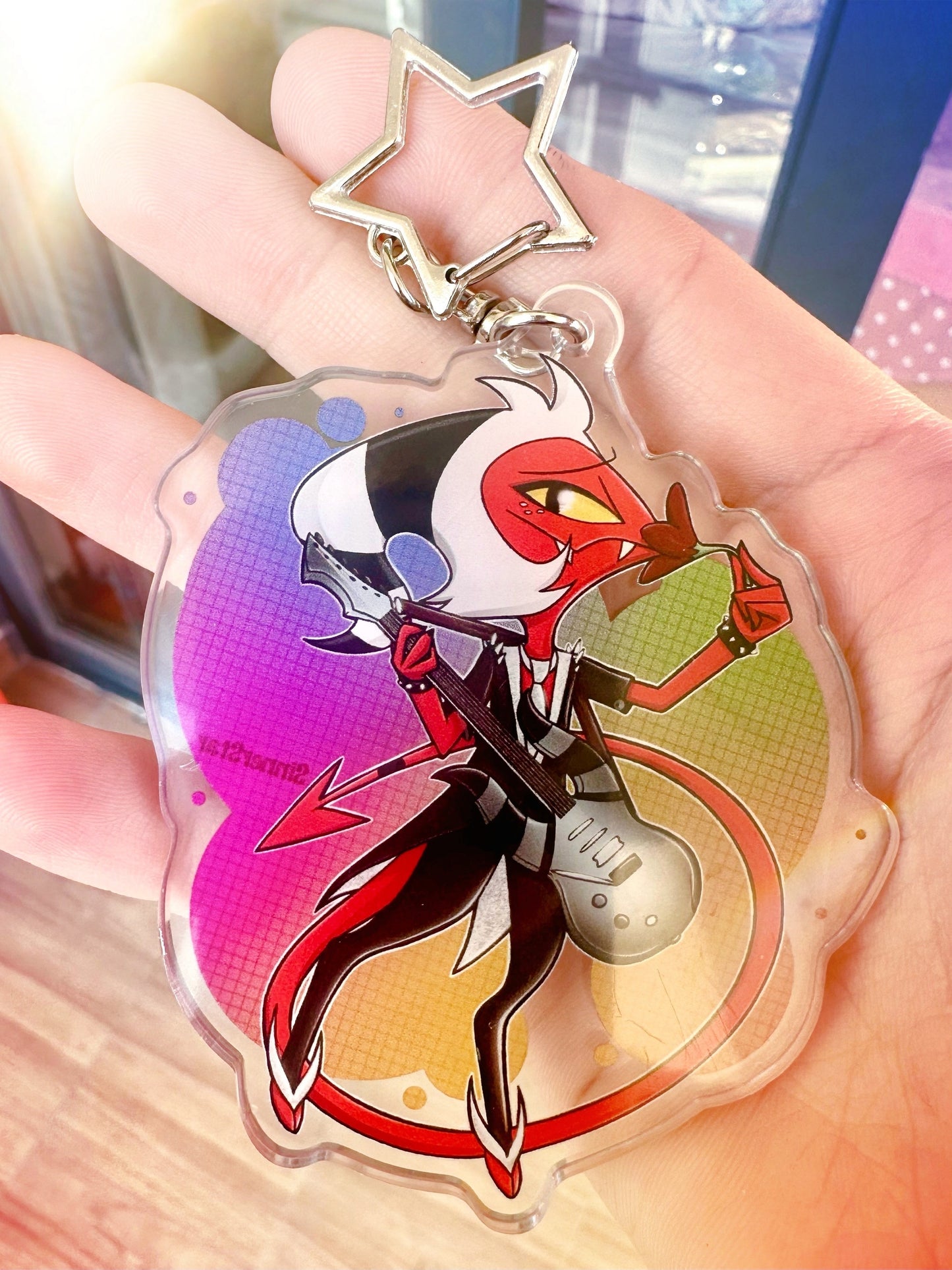 Rock Band AU Keyrings