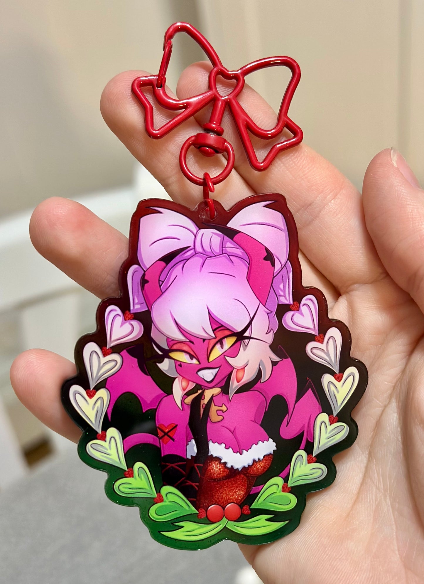 Verosika Holiday Keychain