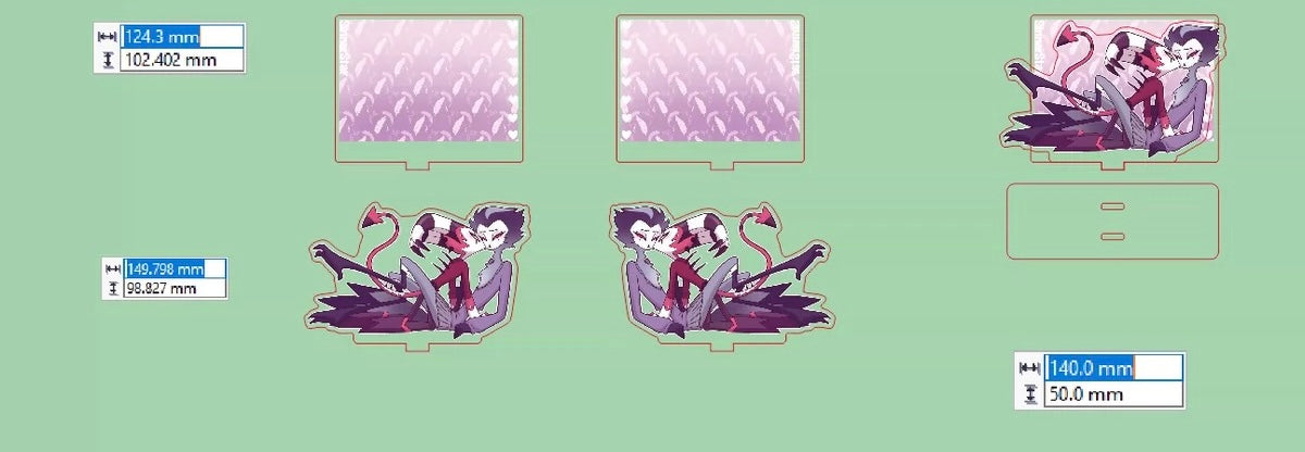 Kawaii Style Stolitz Standee