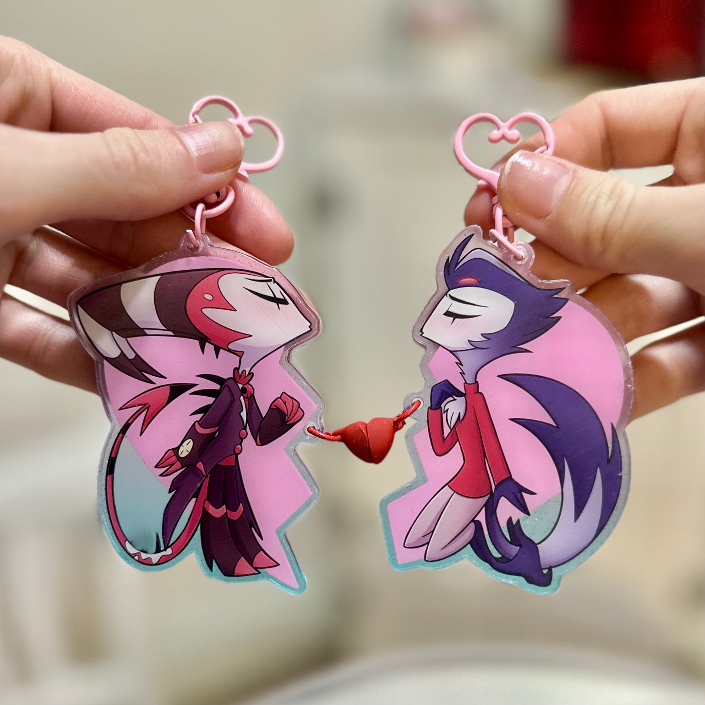 Magnet Heart Stolitz Keychains